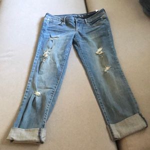 American Eagle Outfitters Vintage Super Destroy Wash Skinny Jeans